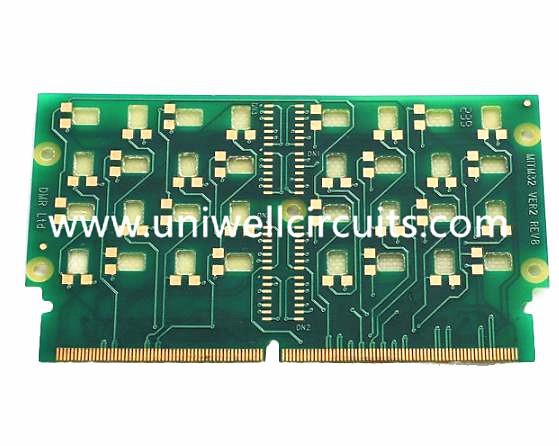 10 Layers Gold Immersion High Frequency PCB