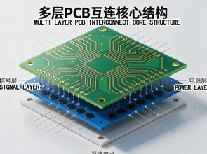 多层PCB互连核心：通孔、盲孔与埋孔的技术定义全解析