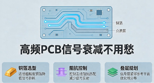 高频pcb信号衰减不用愁：从铜箔选型到阻抗控制全链路指南